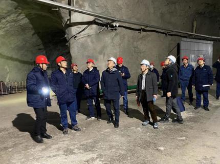徐磊到江埡電站開(kāi)展春節(jié)前檢查慰問(wèn)